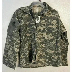 NWT US Army Issue Military Digital ACU Camo Uniform Jacket Size Large Regular
